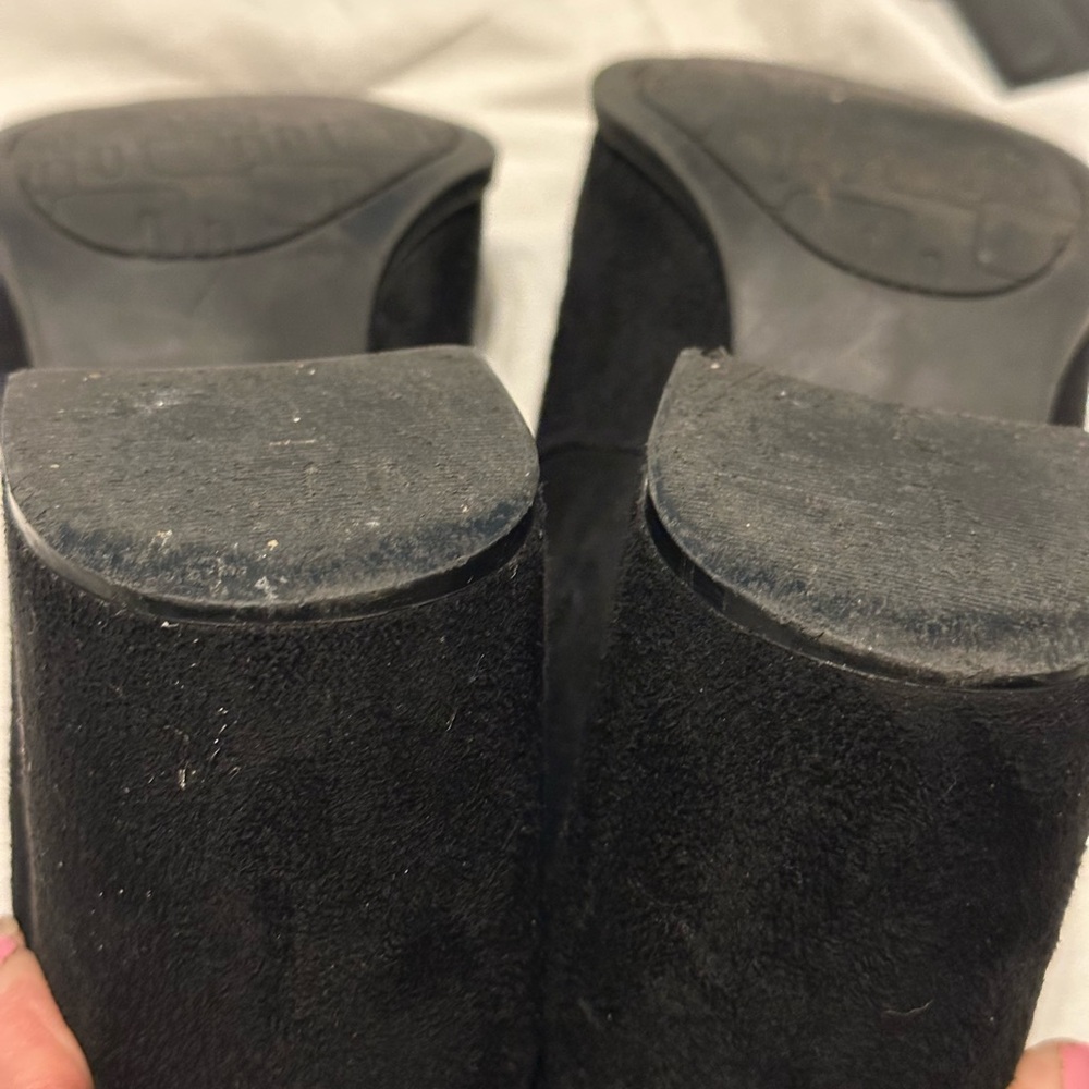 Unisa Black Suede Knee High boots size 9M - Picture 5 of 5